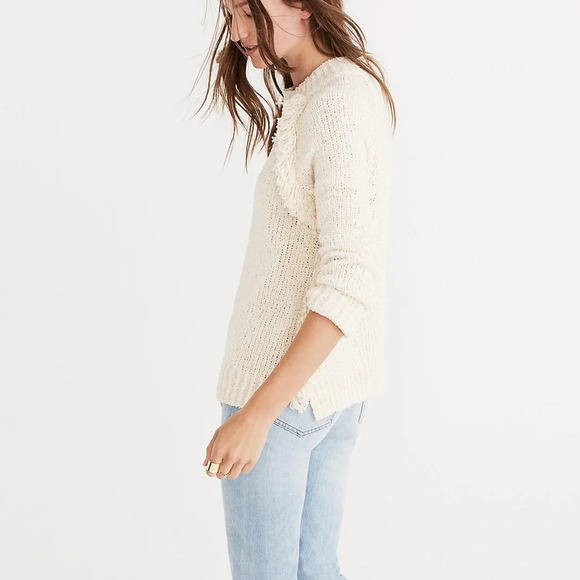 Madewell Loop-Edge Pullover Sweater Size Small - Picture 4 of 7